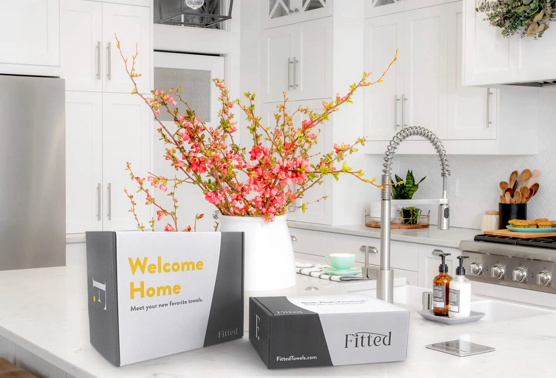 Plush Turkish Cotton Diamond Bath Towels & Gift Sets